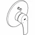 Смеситель для ванны GROHE Eurosmart в комплекте с монтажной частью, хром (33305003) Смеситель для ванны GROHE Eurosmart в комплекте с монтажной частью, хром (33305003)