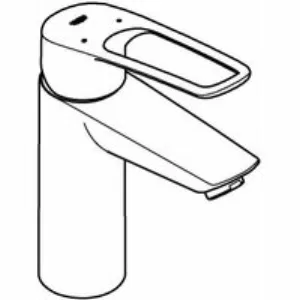 Смеситель для раковины GROHE Eurosmart, M-size, хром (23981003) Смеситель для раковины GROHE Eurosmart, M-size, хром (23981003)