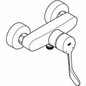 Смеситель для душа GROHE Eurosmart, хром (25244003) Смеситель для душа GROHE Eurosmart, хром (25244003)