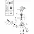 Смеситель для ванны GROHE GROHE Eurosmart, хром (25241003) Смеситель для ванны GROHE GROHE Eurosmart, хром (25241003)