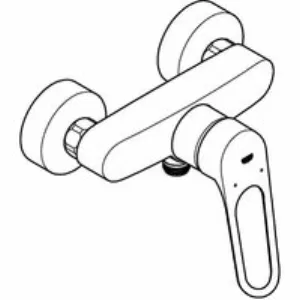 Смеситель для душа GROHE Eurosmart, хром (25242003) Смеситель для душа GROHE Eurosmart, хром (25242003)