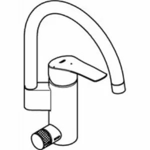 Смеситель для кухни GROHE Eurosmart, хром (31786001) Смеситель для кухни GROHE Eurosmart, хром (31786001)