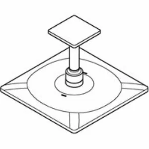 Верхний душ GROHE SmartActive 310 Cube, 2 режима, 142 мм, темный графит глянцевый (26481A00) Верхний душ GROHE SmartActive 310 Cube, 2 режима, 142 мм, темный графит глянцевый (26481A00)