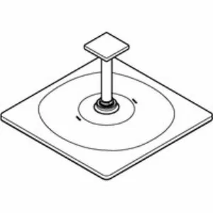 Верхний душ GROHE Rainshower Mono 310 Cube, 9,5 л/мин, 1 режим, 142 мм, теплый закат матовый (26566DL0) Верхний душ GROHE Rainshower Mono 310 Cube, 9,5 л/мин, 1 режим, 142 мм, теплый закат матовый (26566DL0)