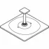 Верхний душ GROHE Rainshower Mono 310 Cube, 9,5 л/мин, 1 режим, 142 мм, теплый закат матовый (26566DL0) Верхний душ GROHE Rainshower Mono 310 Cube, 9,5 л/мин, 1 режим, 142 мм, теплый закат матовый (26566DL0)