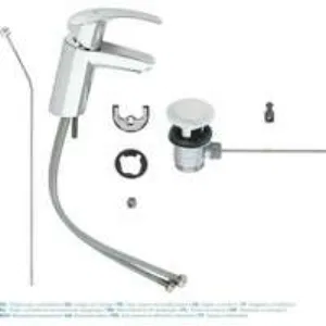 Смеситель для раковины GROHE Eurosmart, S-size, хром (33265002) Смеситель для раковины GROHE Eurosmart, S-size, хром (33265002)
