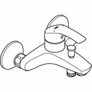 Смеситель для ванны GROHE Eurosmart, хром (33300002) Смеситель для ванны GROHE Eurosmart, хром (33300002)