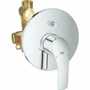 Смеситель для ванны GROHE Eurosmart в комплекте с монтажной частью, хром (33305002)