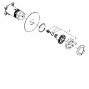 Боковой душ GROHE Rainshower SmartActive 75, круглый, 2 режима струи, хром (26801000) Боковой душ GROHE Rainshower SmartActive 75, круглый, 2 режима струи, хром (26801000)