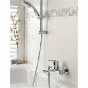Смеситель для ванны GROHE Start Edge, настенный монтаж, хром (23348000) Смеситель для ванны GROHE Start Edge, настенный монтаж, хром (23348000)