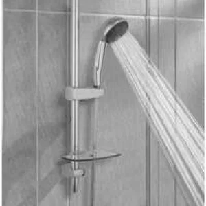 Душевой гарнитур GROHE Vitalio Comfort 100 с мыльницей, 3 режима струи, душевая штанга 600 мм, 9,5 л/мин, хром (28732000) Душевой гарнитур GROHE Vitalio Comfort 100 с мыльницей, 3 режима струи, душевая штанга 600 мм, 9,5 л/мин, хром (28732000)