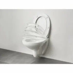 Сиденье для унитаза GROHE Bau Ceramic, с микролифтом, альпин-белый (39898000) Сиденье для унитаза GROHE Bau Ceramic, с микролифтом, альпин-белый (39898000)