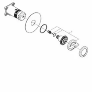 Боковой душ GROHE Rainshower Aqua, круглый, 2 режима струи, темный графит матовый (26801AL0) Боковой душ GROHE Rainshower Aqua, круглый, 2 режима струи, темный графит матовый (26801AL0)
