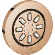 Боковой душ GROHE Rainshower Aqua, круглый, 2 режима струи, теплый закат глянцевый (26801DA0)