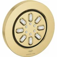 Боковой душ GROHE Rainshower Aqua, круглый, 2 режима струи, холодный рассвет матовый (26801GN0)
