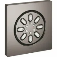 Боковой душ GROHE Rainshower Aqua, квадратный, 2 режима струи, темный графит глянцевый (26802A00)