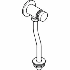 Смывное устройство для писсуара GROHE Rondo, хром (37396000) Смывное устройство для писсуара GROHE Rondo, хром (37396000)