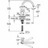Смеситель для кухонной мойки GROHE Start Edge с высоким C-образным изливом, хром (31369001) Смеситель для кухонной мойки GROHE Start Edge с высоким C-образным изливом, хром (31369001)