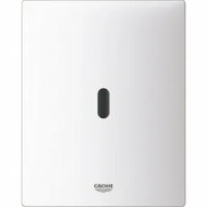 Панель смыва для унитаза GROHE Tectron Bau E инфракрасная, питание от сети 230V, альпин-белый (39881SH0) Панель смыва для унитаза GROHE Tectron Bau E инфракрасная, питание от сети 230V, альпин-белый (39881SH0)