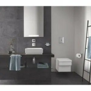 Панель смыва для унитаза GROHE Tectron Bau E инфракрасная, питание от батареи 6V, хром (39882000) Панель смыва для унитаза GROHE Tectron Bau E инфракрасная, питание от батареи 6V, хром (39882000)