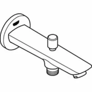 Излив для ванны GROHE BauCosmopolitan с переключателем ванна/душ, хром (13425001) Излив для ванны GROHE BauCosmopolitan с переключателем ванна/душ, хром (13425001)