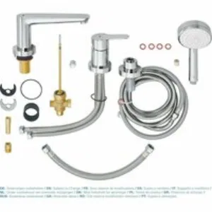 Смеситель для ванны GROHE BauEdge, хром (2511700A) Смеситель для ванны GROHE BauEdge, хром (2511700A)