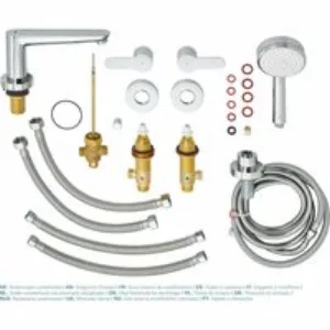 Смеситель для ванны GROHE BauEdge, хром (2512000A) Смеситель для ванны GROHE BauEdge, хром (2512000A)