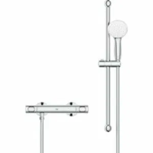 Термостат для душа GROHE Grohtherm 500 с душевым гарнитуром, хром (34796000) Термостат для душа GROHE Grohtherm 500 с душевым гарнитуром, хром (34796000)