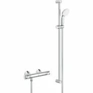 Термостат для душа GROHE Grohtherm 500 с душевым гарнитуром, хром (34797000)
