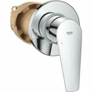 Смеситель для душа GROHE BauEdge в комплекте с монтажной частью, хром (29040001)