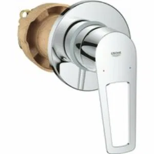 Смеситель для душа GROHE BauLoop в комплекте с монтажной частью, хром (29042001) Смеситель для душа GROHE BauLoop в комплекте с монтажной частью, хром (29042001)
