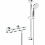 Термостат для душа GROHE Grohtherm 1000 с душевым гарнитуром, хром (34820004)