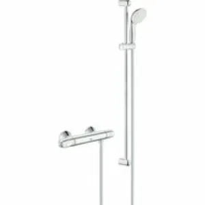 Термостат для душа GROHE Grohtherm 1000 с душевым гарнитуром, хром (34824004) Термостат для душа GROHE Grohtherm 1000 с душевым гарнитуром, хром (34824004)