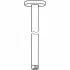 Душевой кронштейн потолочный GROHE Rainshower 296 мм, хром (28492000) Душевой кронштейн потолочный GROHE Rainshower 296 мм, хром (28492000)