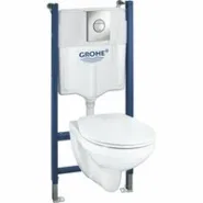 Комплект инсталляции GROHE Solido 4 в 1 с подвесным унитазом и сиденьем (39498000)