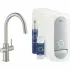 Смеситель для кухонной мойки GROHE Blue Home с системой фильтрации, охлаждения и газирования воды, Wi-Fi, суперсталь (31541DC0) Смеситель для кухонной мойки GROHE Blue Home с системой фильтрации, охлаждения и газирования воды, Wi-Fi, суперсталь (31541DC0)