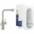 Смеситель для кухонной мойки GROHE Blue Home с системой фильтрации, охлаждения и газирования воды, Wi-Fi, суперсталь (31539DC0) Смеситель для кухонной мойки GROHE Blue Home с системой фильтрации, охлаждения и газирования воды, Wi-Fi, суперсталь (31539DC0)