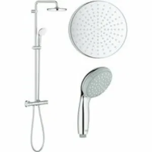 Душевая система GROHE Bau System 210 с термостатом для душа, хром (26699000) Душевая система GROHE Bau System 210 с термостатом для душа, хром (26699000)