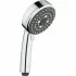 Ручной душ GROHE Vitalio Comfort 100, 3 режима, хром/черный (26092000) Ручной душ GROHE Vitalio Comfort 100, 3 режима, хром/черный (26092000)
