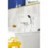 Ручной душ GROHE Vitalio Comfort 100, 3 режима, хром/черный (26092000) Ручной душ GROHE Vitalio Comfort 100, 3 режима, хром/черный (26092000)