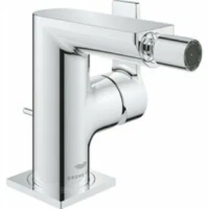 Смеситель для биде GROHE Allure с донным клапаном, хром (24160001) Смеситель для биде GROHE Allure с донным клапаном, хром (24160001)