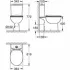Унитаз напольный GROHE Bau Ceramic с бачком и сиденьем, альпин-белый (39604000) Унитаз напольный GROHE Bau Ceramic с бачком и сиденьем, альпин-белый (39604000)
