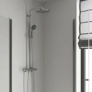 Душевая система GROHE Vitalio Start System 250 с термостатом для душа, хром (26677000) Душевая система GROHE Vitalio Start System 250 с термостатом для душа, хром (26677000)