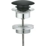 Донный клапан для раковины GROHE, черный бархат (65807KS0)