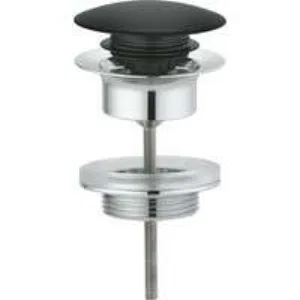 Донный клапан для раковины GROHE, черный бархат (65807KS0) Донный клапан для раковины GROHE, черный бархат (65807KS0)