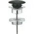 Донный клапан для раковины GROHE, черный бархат (65807KS0) Донный клапан для раковины GROHE, черный бархат (65807KS0)
