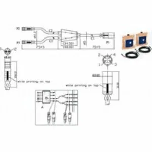 Удлинительный кабель GROHE для звукового модуля, Y-образный (403292031) Удлинительный кабель GROHE для звукового модуля, Y-образный (403292031)