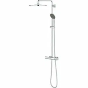 Душевая система с термостатом для настенного монтажа GROHE Vitalio Joy 310, хром (26400001-DP) ПОВРЕЖДЕНА УПАКОВКА Душевая система с термостатом для настенного монтажа GROHE Vitalio Joy 310, хром (26400001-DP) ПОВРЕЖДЕНА УПАКОВКА