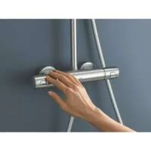 Душевая система с термостатом для настенного монтажа GROHE Vitalio Joy 310, хром (26400001-DP) ПОВРЕЖДЕНА УПАКОВКА Душевая система с термостатом для настенного монтажа GROHE Vitalio Joy 310, хром (26400001-DP) ПОВРЕЖДЕНА УПАКОВКА