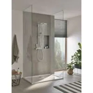 Душевая система с термостатом для настенного монтажа GROHE Vitalio Joy 310, хром (26400001-DP) ПОВРЕЖДЕНА УПАКОВКА Душевая система с термостатом для настенного монтажа GROHE Vitalio Joy 310, хром (26400001-DP) ПОВРЕЖДЕНА УПАКОВКА